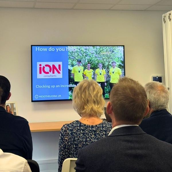 Supporting Mesothelioma UK with £5000 and an Ultra Challenge